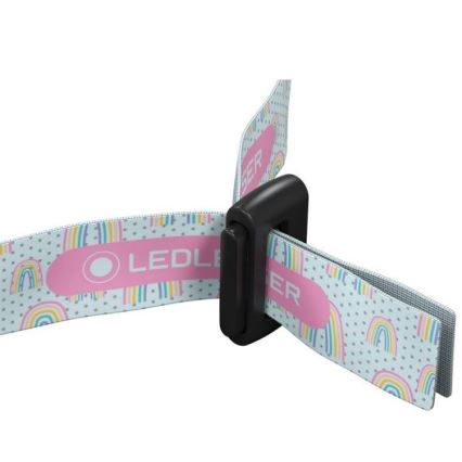 Ledlenser KIDLED4R RAINBOW - LED hämardatav laetav pealamp lastele LED/280 mAh IPX4 40lm 18 h lilla