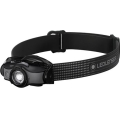 Ledlenser MH5 - Hämardatav laetav LED-pealamp LED/1xAA/750 mAh IP54 400 lm 35 h must/hall