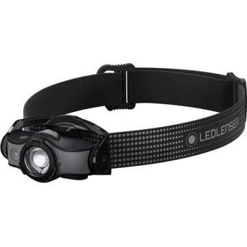 Ledlenser MH5 - Hämardatav laetav LED-pealamp LED/1xAA/750 mAh IP54 400 lm 35 h must/hall