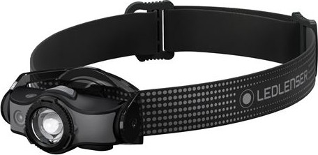 Ledlenser MH5 - Hämardatav laetav LED-pealamp LED/1xAA/750 mAh IP54 400 lm 35 h must/hall