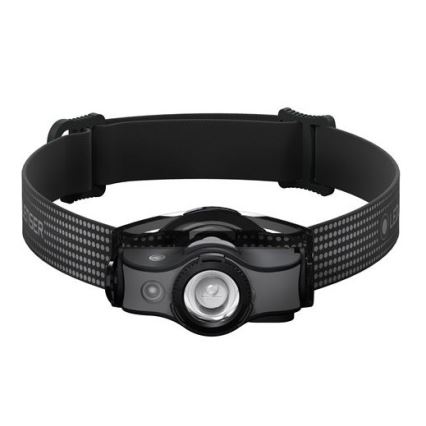 Ledlenser MH5 - Hämardatav laetav LED-pealamp LED/1xAA/750 mAh IP54 400 lm 35 h must/hall