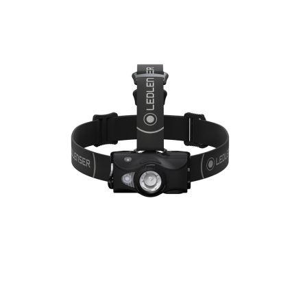 Ledlenser MH8 - hämardatav laetav otsmikulamp LED/2xAA/1550 mAh IP54 600 lm 60 h must