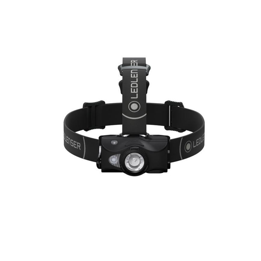 Ledlenser MH8 - hämardatav laetav otsmikulamp LED/2xAA/1550 mAh IP54 600 lm 60 h must