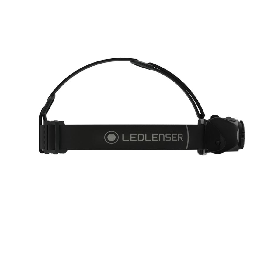 Ledlenser MH8 - hämardatav laetav otsmikulamp LED/2xAA/1550 mAh IP54 600 lm 60 h must