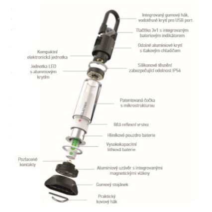 Ledlenser ML6 WARM LIGHT - hämardatav laetav LED-taskulamp, 3000 mAh, IP66, 750 lm, kuni 200 tundi tööaega