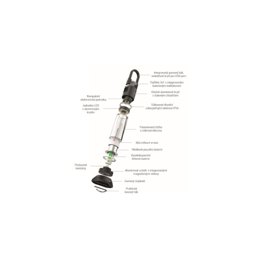 Ledlenser ML6 WARM LIGHT - hämardatav laetav LED-taskulamp, 3000 mAh, IP66, 750 lm, kuni 200 tundi tööaega