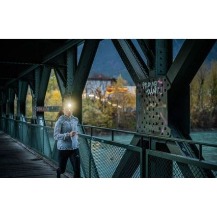 Ledlenser NEO1R - hämardatav laetav LED-pealamp, 730 mAh aku, IP67, 250 lm, kuni 15 tundi, roheline
