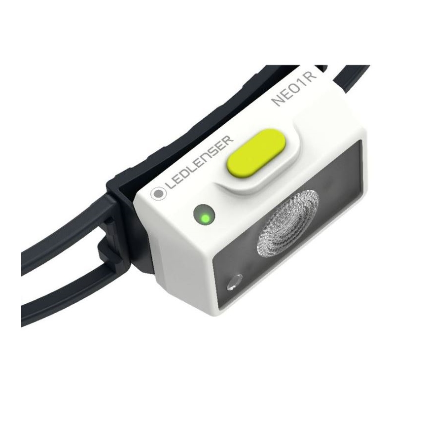 Ledlenser NEO1R - hämardatav laetav LED-pealamp, 730 mAh aku, IP67, 250 lm, kuni 15 tundi, roheline