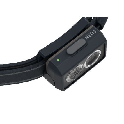 Ledlenser NEO3 - hämardatav LED-pealamp LED/3xAAA IP54 400 lm 20 h must