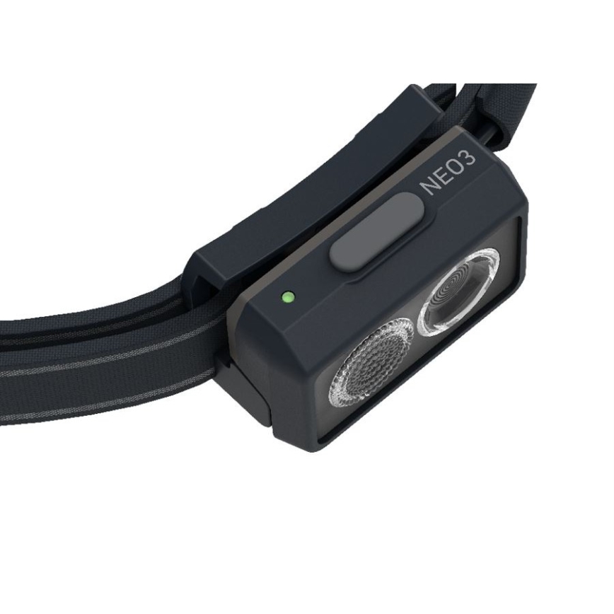 Ledlenser NEO3 - hämardatav LED-pealamp LED/3xAAA IP54 400 lm 20 h must