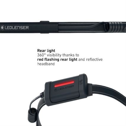 Ledlenser NEO3 - hämardatav LED-pealamp LED/3xAAA IP54 400 lm 20 h must