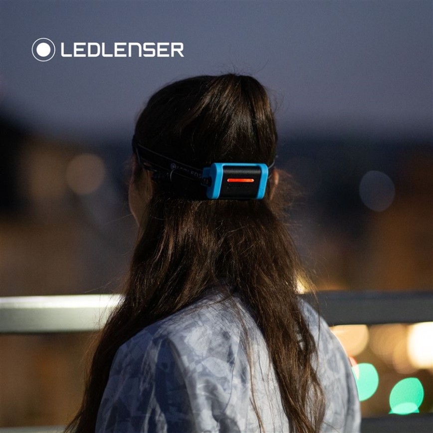 Ledlenser NEO3 - LED-hämardatav pealamp LED/3xAAA IP54 400 lm 20 h sinine