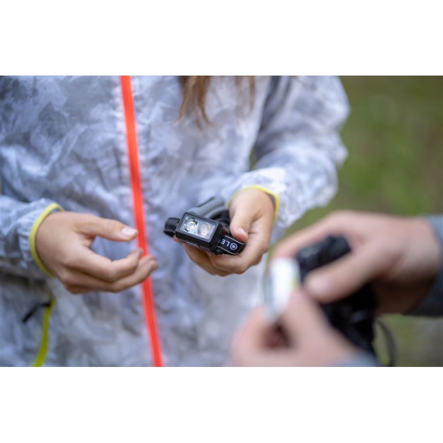 Ledlenser NEO5R - hämardatav laetav pealamp LED/1800mAh IP54 600 lm 35 h must