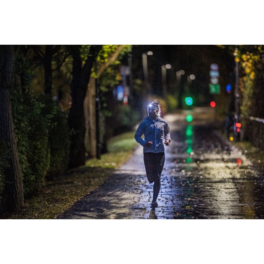 Ledlenser NEO5R - hämardatav laetav pealamp LED/1800mAh IP54 600 lm 35 h must