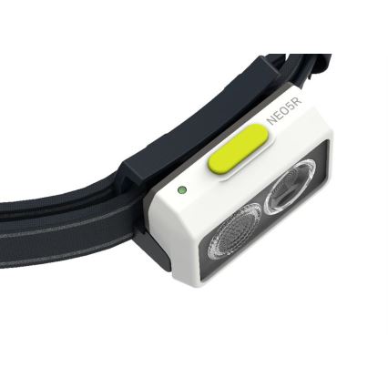 Ledlenser NEO5R - Hämardatav laetav LED-pealamp LED/1800 mAh IP54 600 lm 35 h must/valge