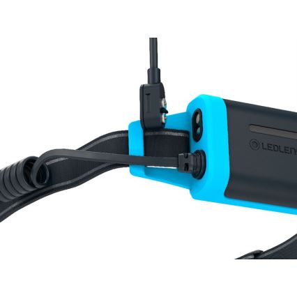 Ledlenser NEO5R - LED hämardatav laetav pealamp LED/1800 mAh IP54 600 lm 35 h sinine