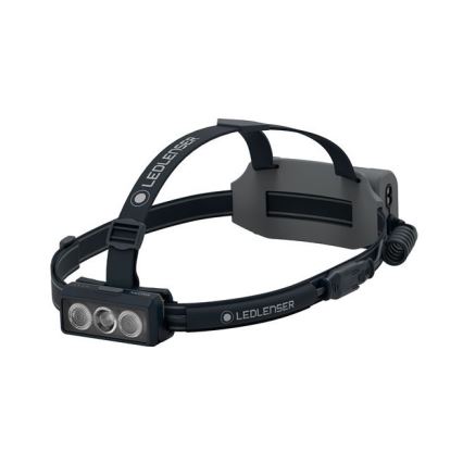 Ledlenser NEO9R - reguleeritava heledusega laetav LED-pealamp LED/5000 mAh IP54 1200 lm 120 h must/hall