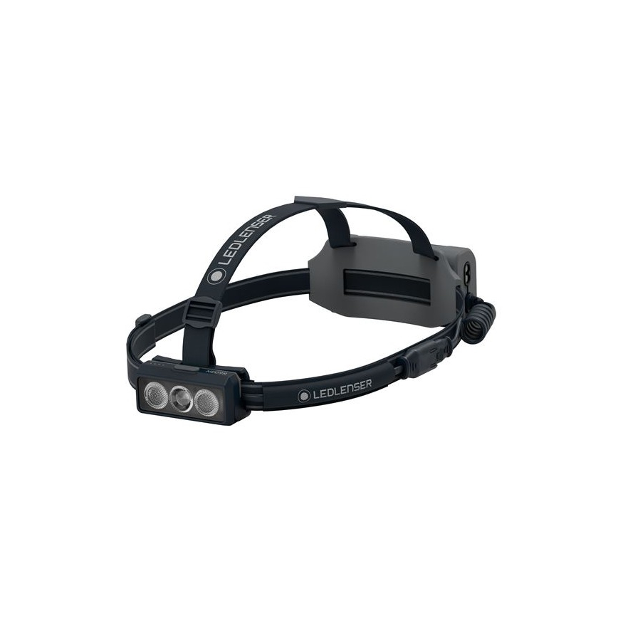 Ledlenser NEO9R - reguleeritava heledusega laetav LED-pealamp LED/5000 mAh IP54 1200 lm 120 h must/hall