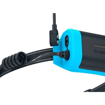 Ledlenser NEO9R - hämardatav taaslaetav LED-pealamp LED/5000 mAh IP54 1200 lm 120h must/sinine
