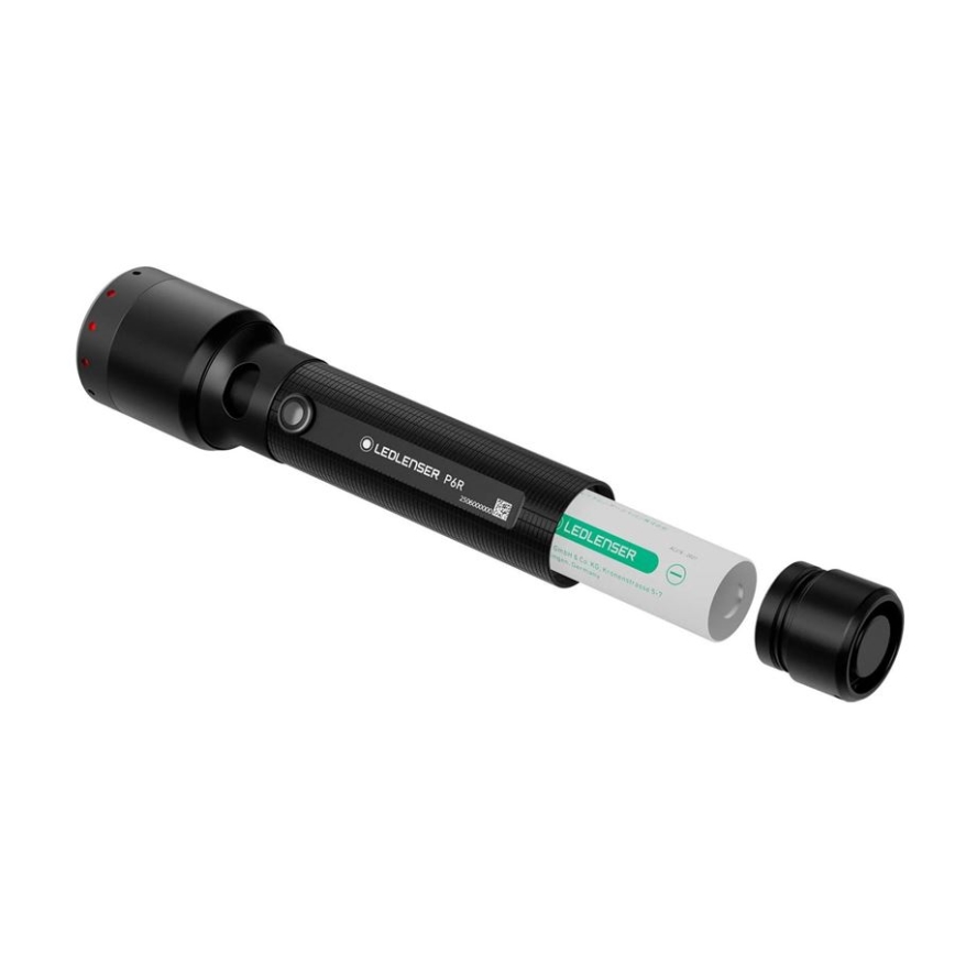 Ledlenser P6R - LED-hämardatav laetav taskulamp LED/3000 mAh IP68 1200 lm 65 h must