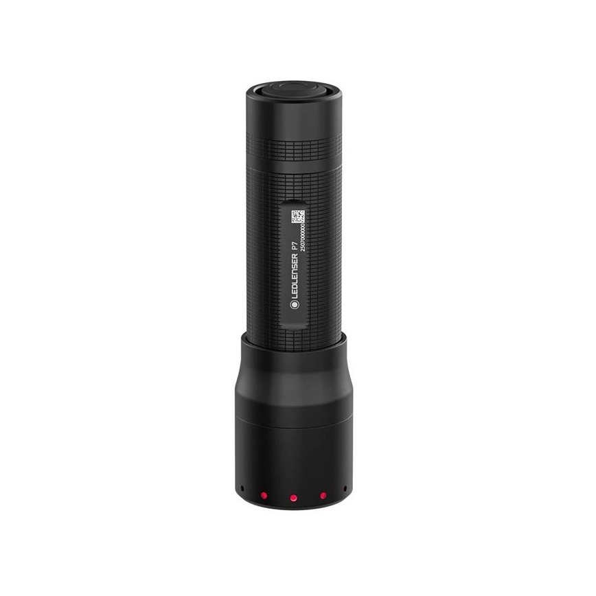 Ledlenser P7 - hämardatav LED-taskulamp LED/4xAAA IP54 450 lm 25 h must