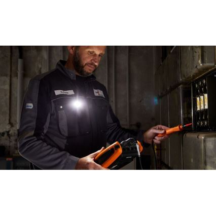 Ledlenser W1R - laetav hämardatav LED-töövalgusti klambriga LED/740 mAh IP54 220 lm