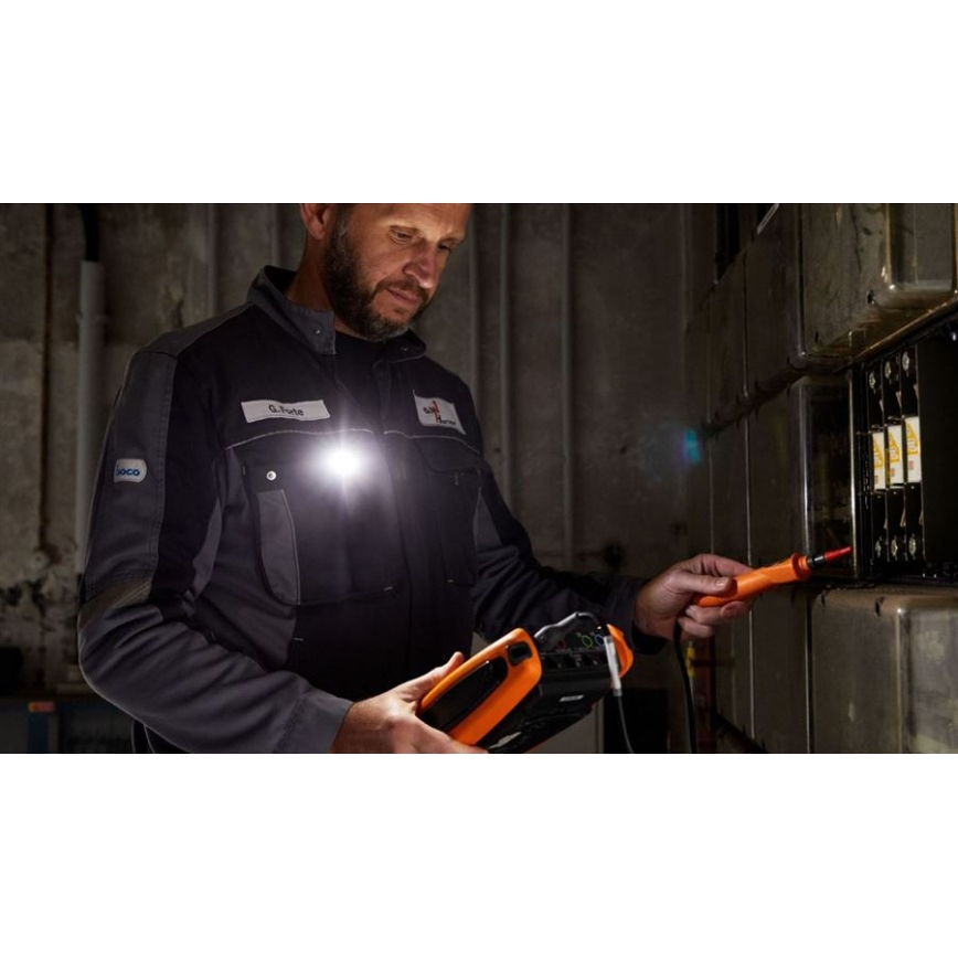 Ledlenser W1R - laetav hämardatav LED-töövalgusti klambriga LED/740 mAh IP54 220 lm