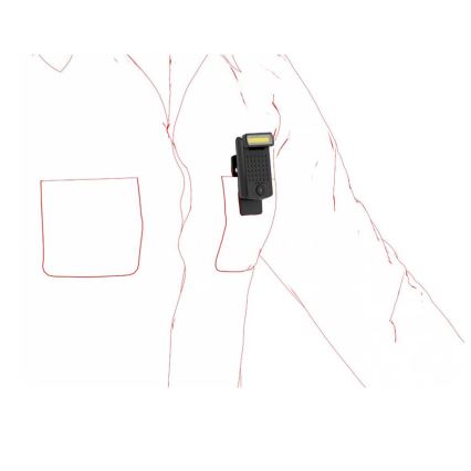Ledlenser W1R - laetav hämardatav LED-töövalgusti klambriga LED/740 mAh IP54 220 lm