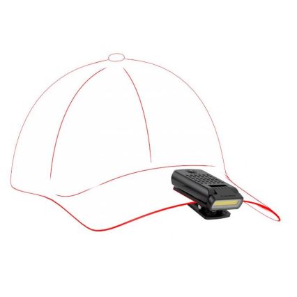 Ledlenser W1R - laetav hämardatav LED-töövalgusti klambriga LED/740 mAh IP54 220 lm