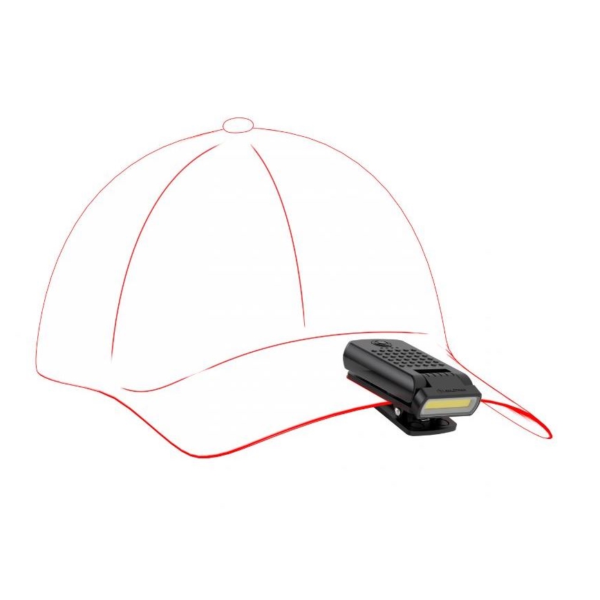 Ledlenser W1R - laetav hämardatav LED-töövalgusti klambriga LED/740 mAh IP54 220 lm