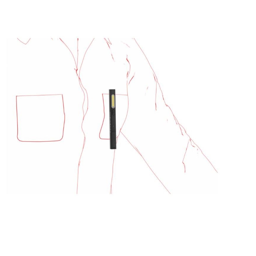 Ledlenser W2R - hämardatav laetav LED-töövalgusti LED/630 mAh IP54 220 lm