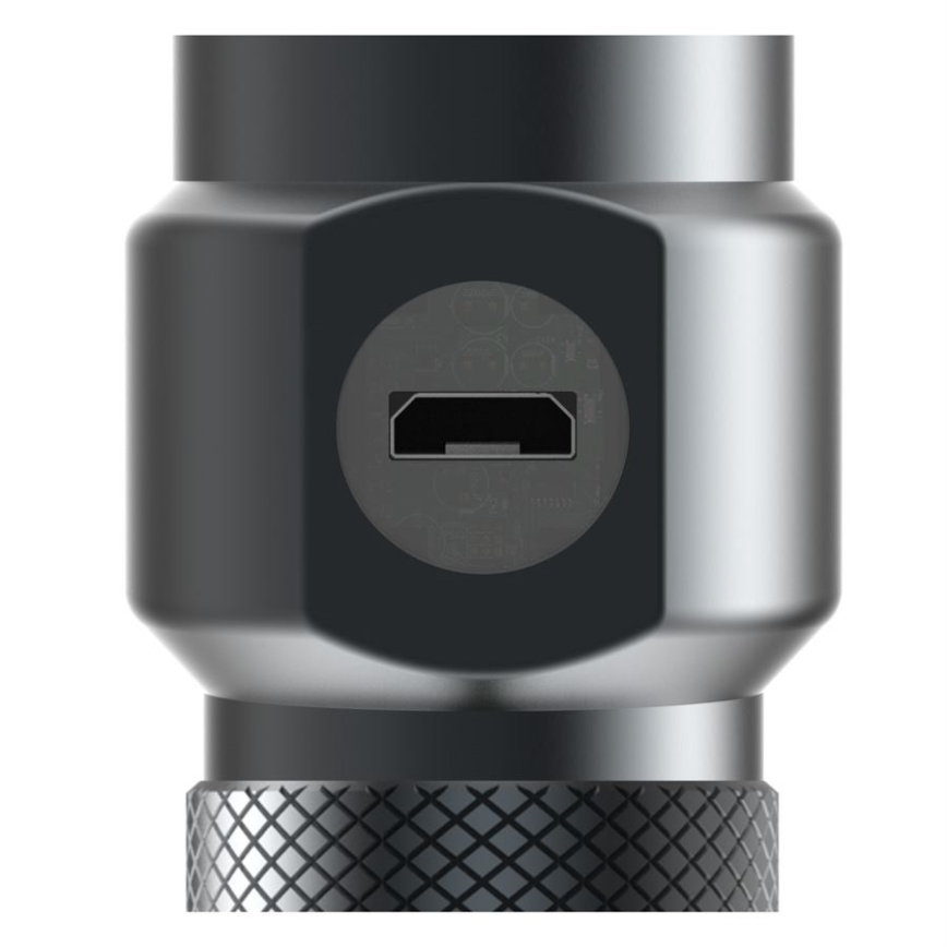 Ledlenser WORKERS FRIEND - LED hämardatav laetav taskulamp LED/2500 mAh 280 lm 80 h must