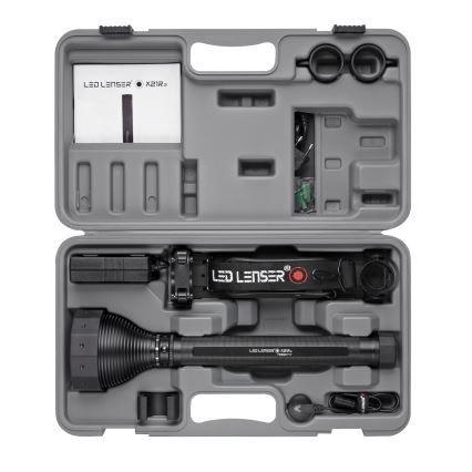 Ledlenser X21R - reguleeritava heledusega laetav LED-taskulamp LED/5000 mAh IP54 5000 lm 40 h
