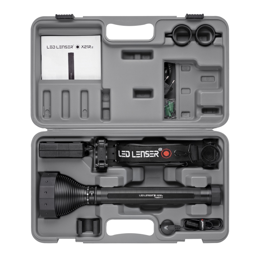Ledlenser X21R - reguleeritava heledusega laetav LED-taskulamp LED/5000 mAh IP54 5000 lm 40 h