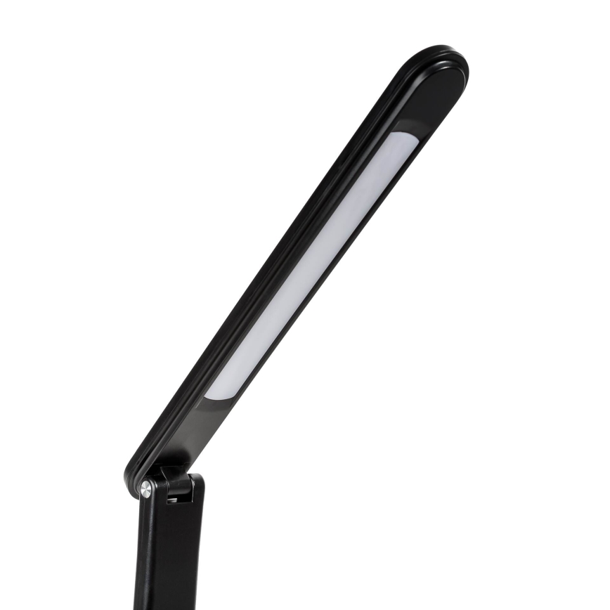 LED RGBW Hämardatav laualamp akupanga funktsiooniga LED/12W/5V 2800-6000K must