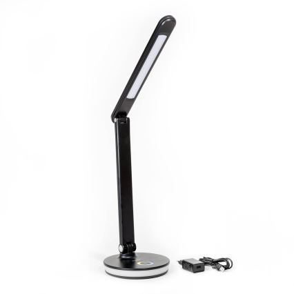 LED RGBW Hämardatav laualamp akupanga funktsiooniga LED/12W/5V 2800-6000K must