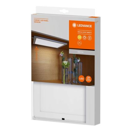Ledvance - hämardatav LED-kapi alla paigaldatav valgusti anduriga CABINET LED/8W/230V 3000K