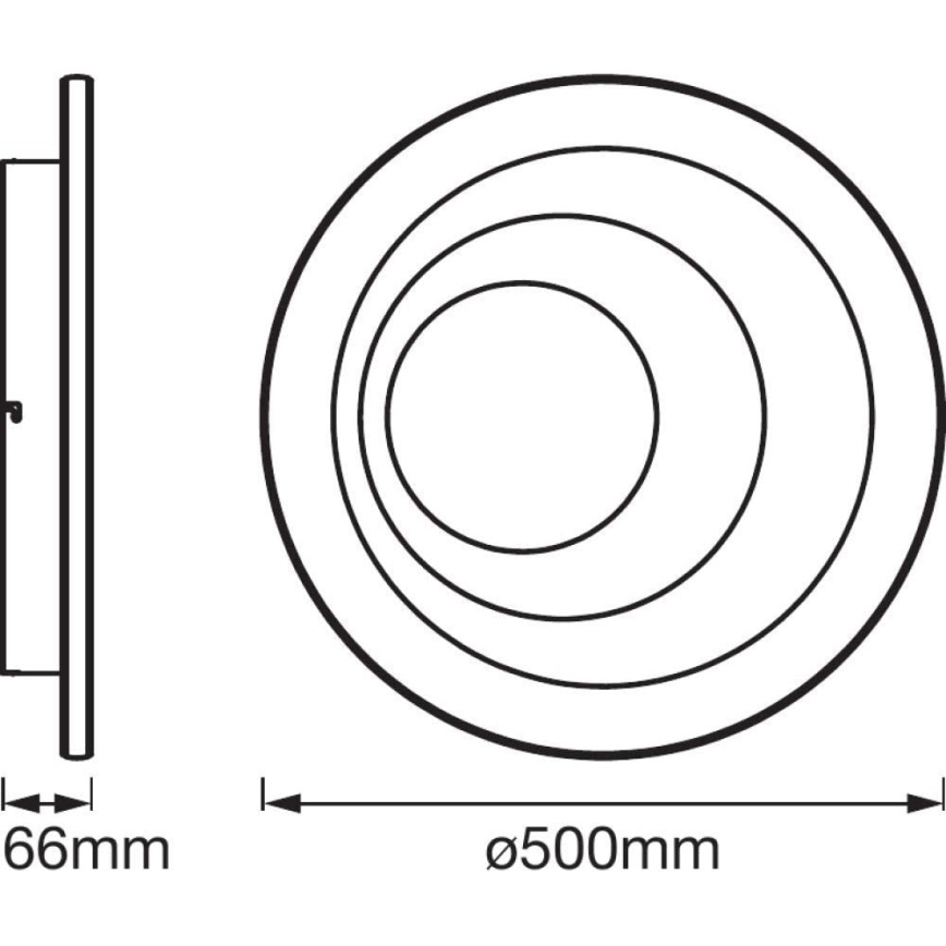 Ledvance - LED hämardatav valgusti SMART+ SPIRAL LED/40W/230V 3000K-6500K Wi-Fi