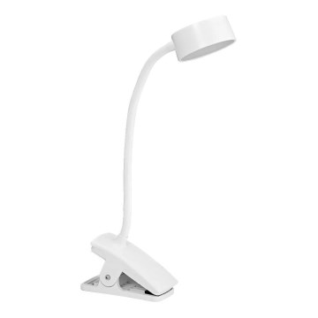 Ledvance - Hämardatav puutetundlik LED-laualamp klambriga CYLINDER LED/4,8W/5V 3000-6500K valge
