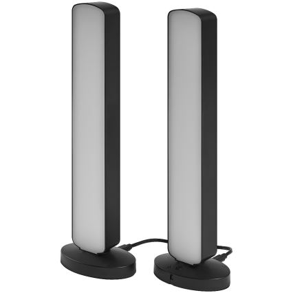 Ledvance - KOMPLEKT 2x LED RGBW Hämardatav laualamp MOOD LIGHT LED/4W/230V Wi-Fi + pult