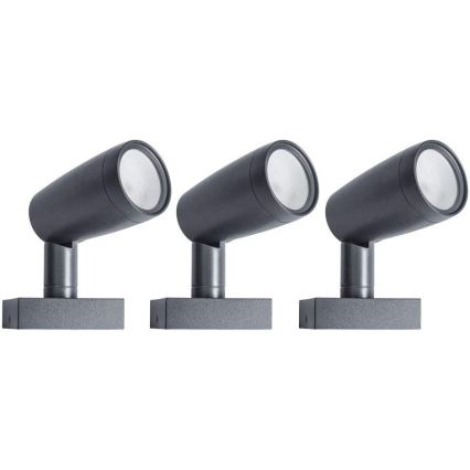 Ledvance - KOMPLEKT 3 x LED RGBW Välivalgusti SMART+ SPOT 3xLED/4,5W/230V IP65 Wi-Fi