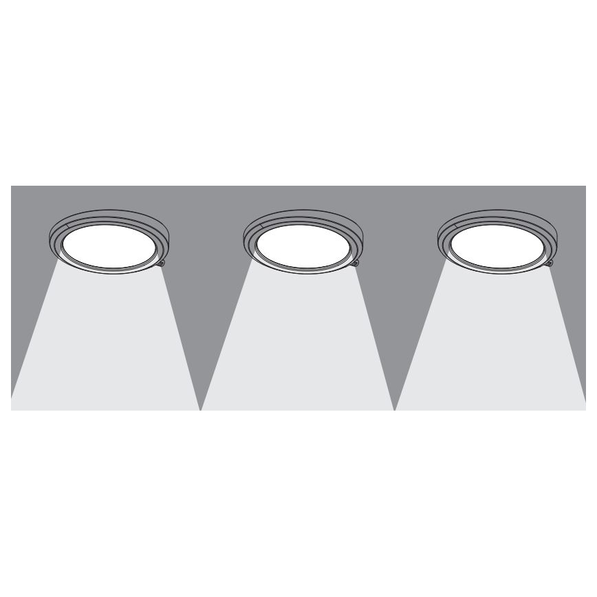 Ledvance - KOMPLEKT 3x LED Hämardatav köögikapialune valgusti SMART+ LED/6,5W/230V 3000-6500K Wi-Fi