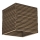 Ledvance - Laevalgusti DECOR CARDBOARD 1xE27/15W/230V 25x25 cm
