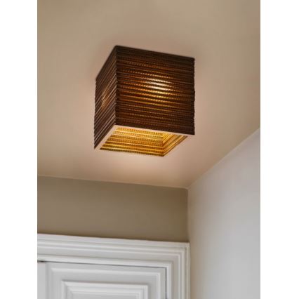 Ledvance - Laevalgusti DECOR CARDBOARD 1xE27/15W/230V 25x25 cm