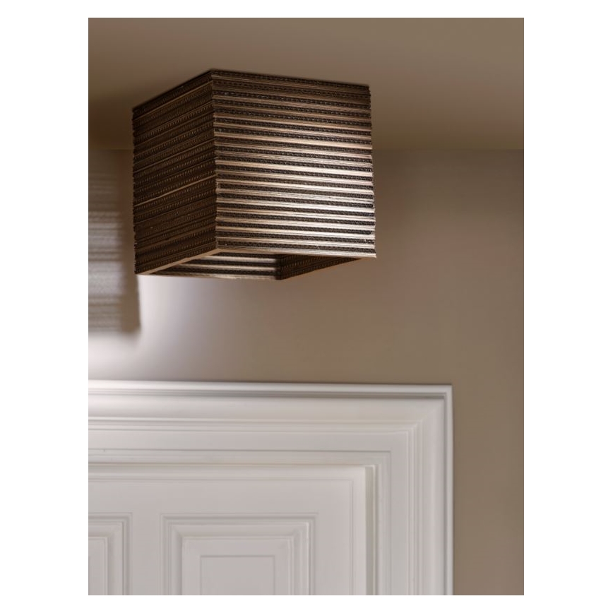 Ledvance - Laevalgusti DECOR CARDBOARD 1xE27/15W/230V 25x25 cm