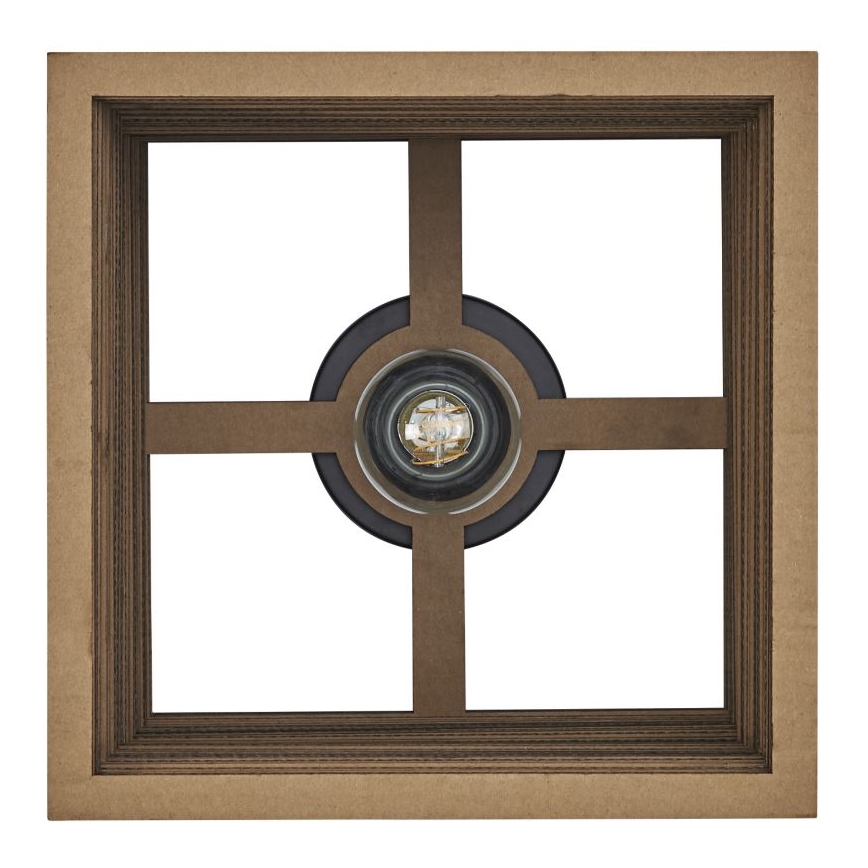 Ledvance - Laevalgusti DECOR CARDBOARD 1xE27/15W/230V 25x25 cm
