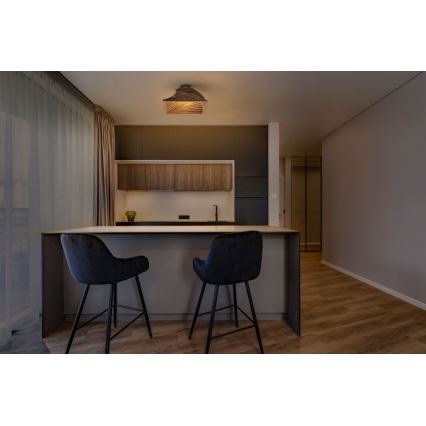 Ledvance - Laevalgusti DECOR CARDBOARD 1xE27/15W/230V 40x40 cm