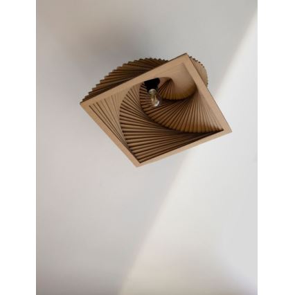 Ledvance - Laevalgusti DECOR CARDBOARD 1xE27/15W/230V 40x40 cm