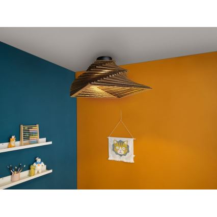 Ledvance - Laevalgusti DECOR CARDBOARD 1xE27/15W/230V 40x40 cm