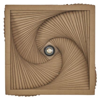 Ledvance - Laevalgusti DECOR CARDBOARD 1xE27/15W/230V 40x40 cm